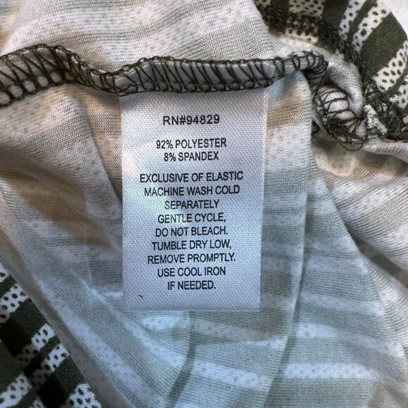 NWT Derek Heart Green & White Juniors‎ Romper, Small - Picture 10 of 14